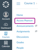 Access Pearson link
