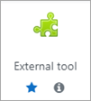 External tool icon