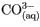 CO superscript 3- subscript aq in parentheses