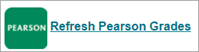 Sceenshot of the Refresh Pearson Grades button