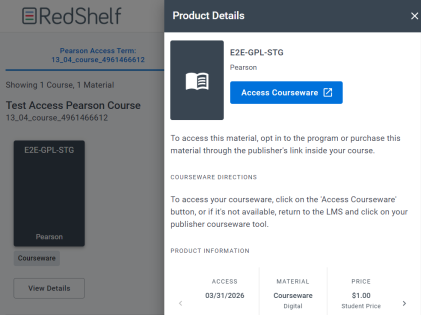 RedShelf Product Details