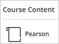 Pearson icon for the Pearson integration