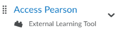 Access Pearson link