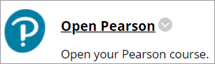 Open Pearson icon