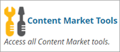 Content Market tools icon