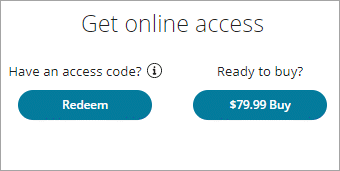 Get online access options