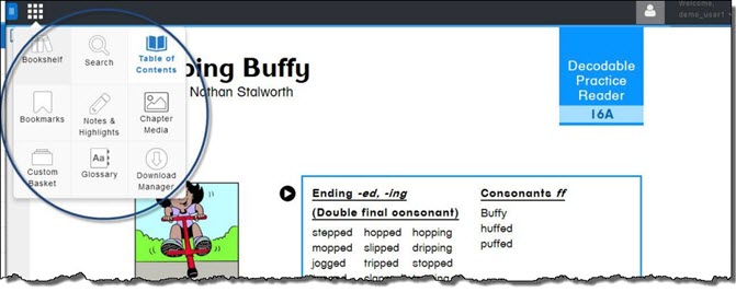 eText 2.) User Interface for School (RUMBA)