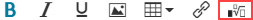 Tool palette with the math editor highlighted