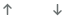 Up and down arrow icons