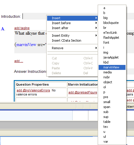 MarvinView objects