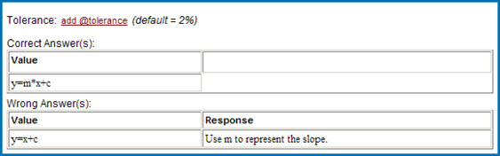 Solution Box Examples solutionEquation