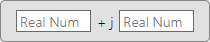 Real Num + j Real Num