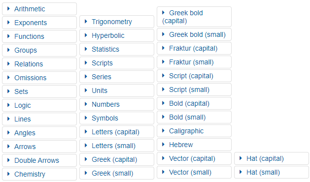 math template groups