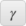 gamma (lowercase Greek letter)