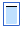 An empty blue box with an overbar